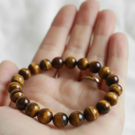 Bracelet Pierre Porte Bonheur et Chance en Œil de Tigre AA 3 Bracelet Pierre Porte Bonheur et Chance en Œil de Tigre AA – Image 3